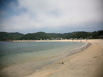 沼島の海水浴場