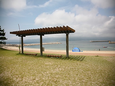 沼島の海水浴場